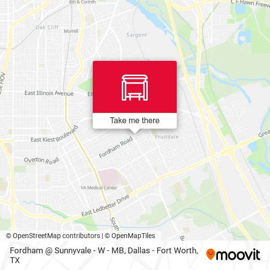 Fordham @ Sunnyvale - W -  MB map