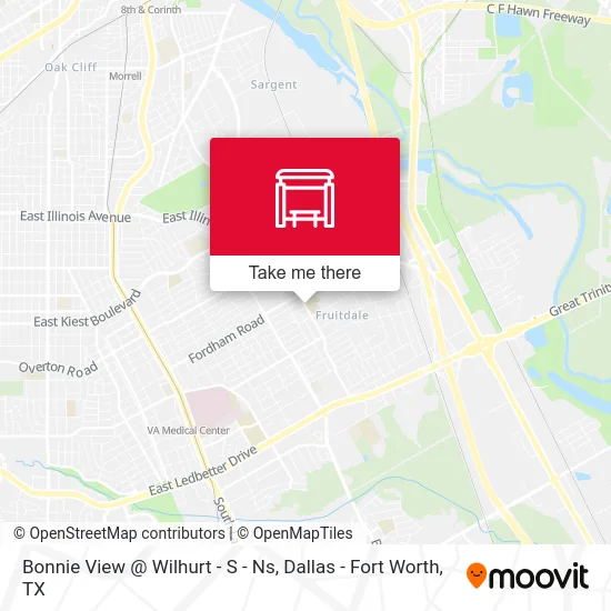 Bonnie View @ Wilhurt - S - Ns map