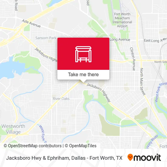 Jacksboro Hwy & Ephriham map