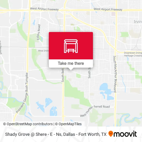 Shady Grove @ Shere - E - Ns map