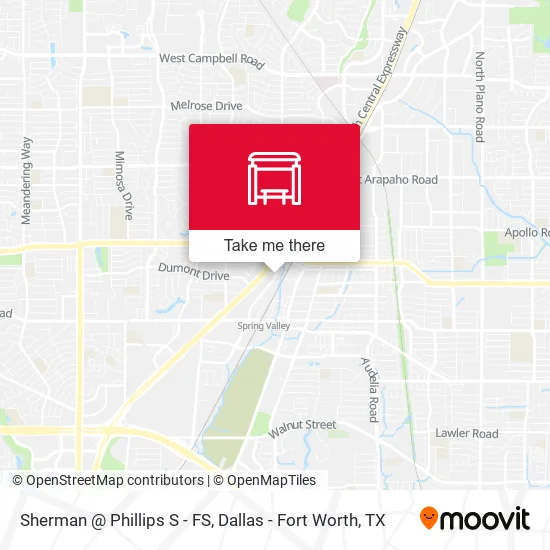 Sherman @ Phillips S - FS map