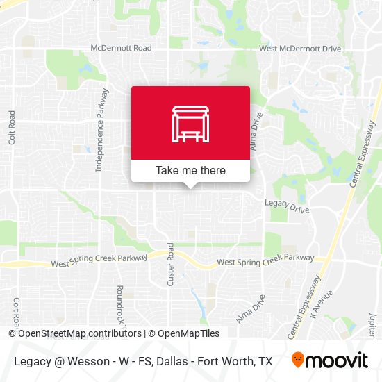 Mapa de Legacy @ Wesson - W - FS