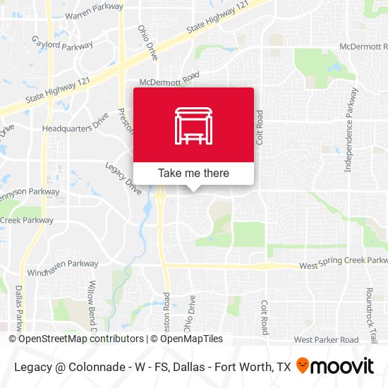 Legacy @ Colonnade - W - FS map