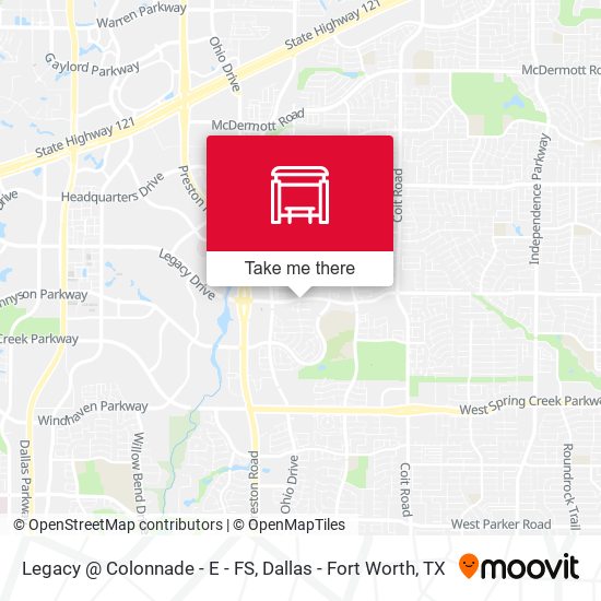 Legacy @ Colonnade - E - FS map