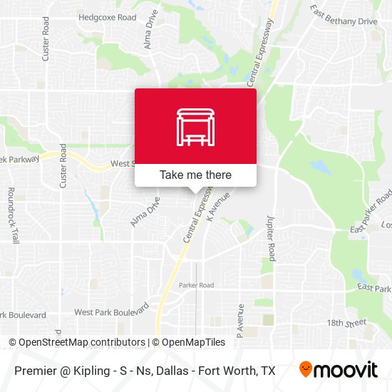 Premier @ Kipling - S - Ns map