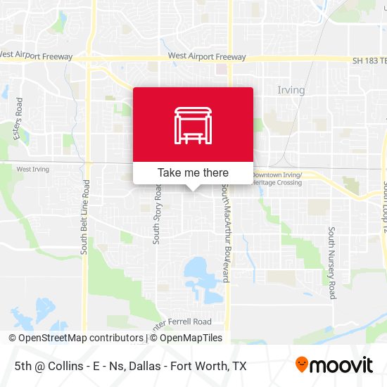 5th @ Collins - E - Ns map
