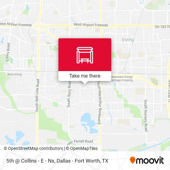 5th @ Collins - E - Ns map