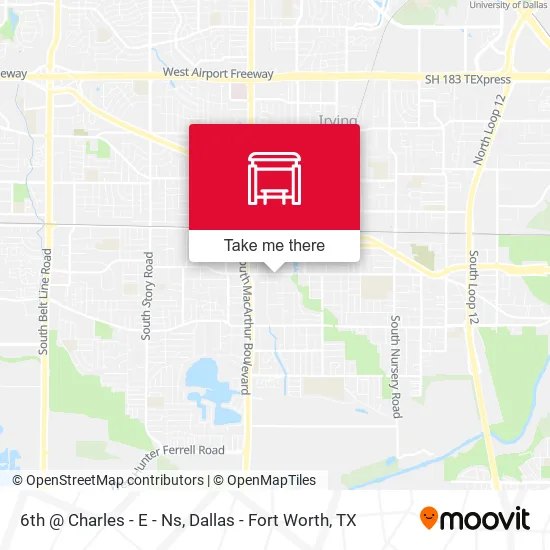 6th @ Charles - E - Ns map