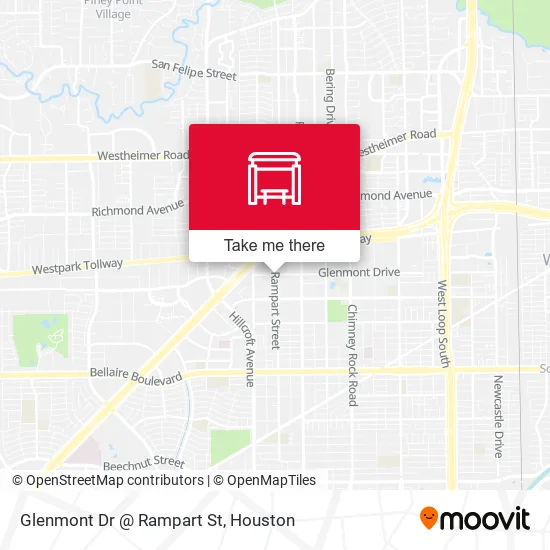 Mapa de Glenmont Dr @ Rampart St