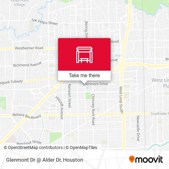 Mapa de Glenmont Dr @ Alder Dr