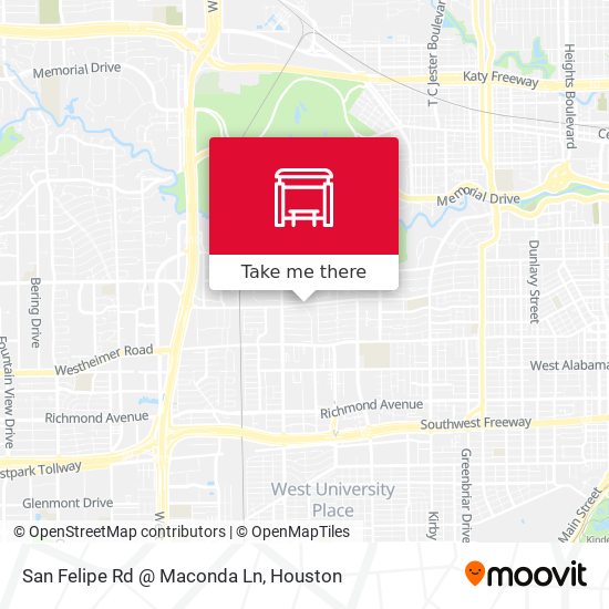 San Felipe Rd @ Maconda Ln map