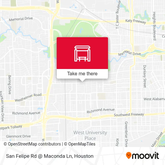 San Felipe Rd @ Maconda Ln map