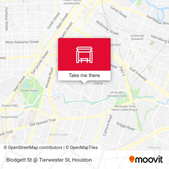 Mapa de Blodgett St @ Tierwester St