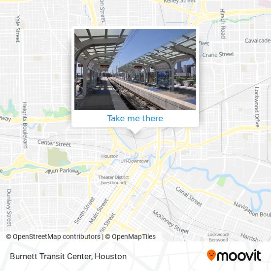Burnett Transit Center map