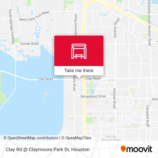 Clay Rd @ Claymoore Park Dr map