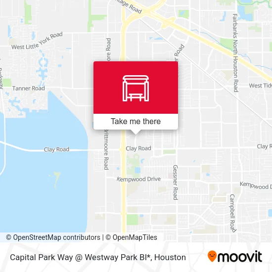 Mapa de Capital Park Way @ Westway Park Bl*