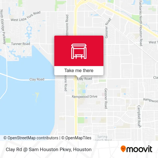 Clay Rd @ Sam Houston Pkwy map