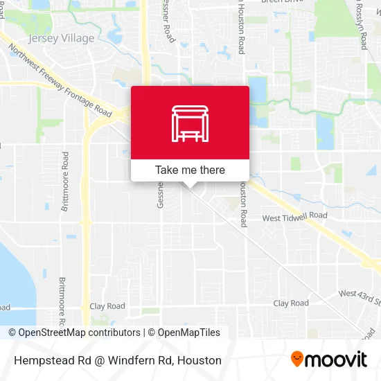 Mapa de Hempstead Rd @ Windfern Rd