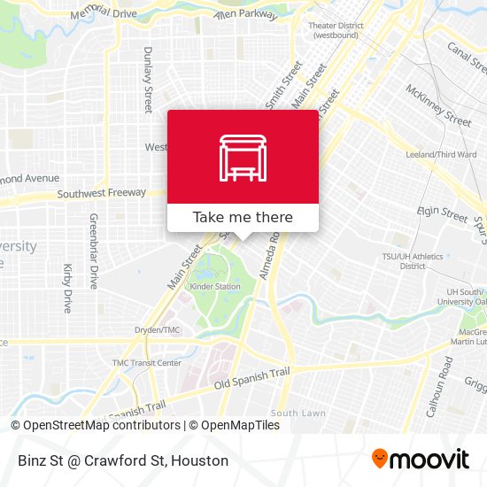 Binz St @ Crawford St map