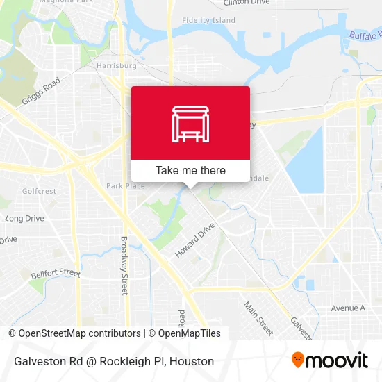 Galveston Rd @ Rockleigh Pl map