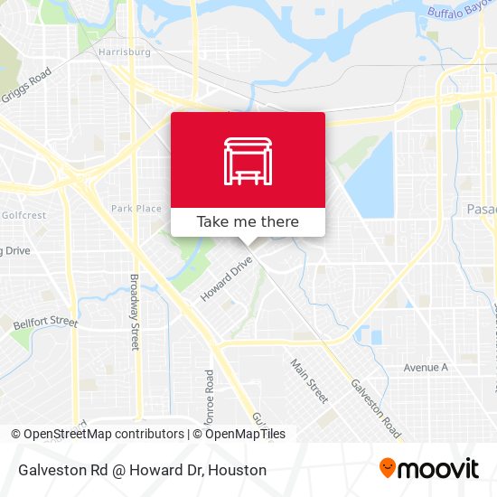 Mapa de Galveston Rd @ Howard Dr