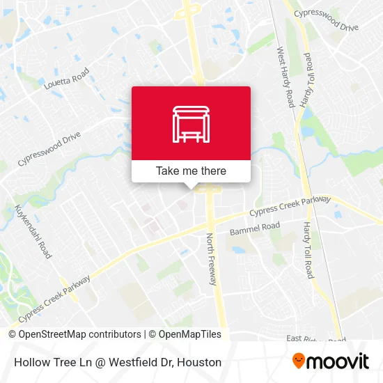 Mapa de Hollow Tree Ln @ Westfield Dr