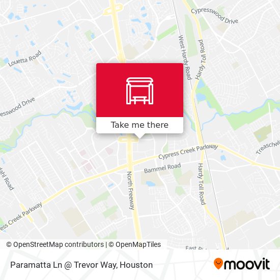 Paramatta Ln @ Trevor Way map