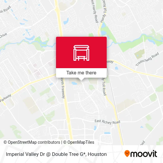 Imperial Valley Dr @ Double Tree G* map
