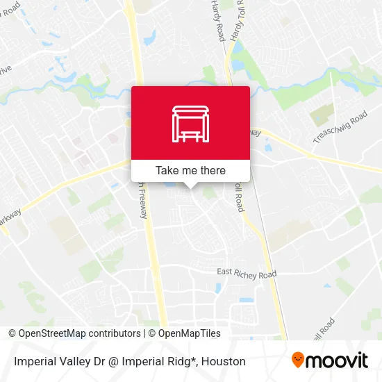 Imperial Valley Dr @ Imperial Ridg* map