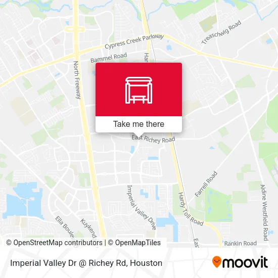 Mapa de Imperial Valley Dr @ Richey Rd