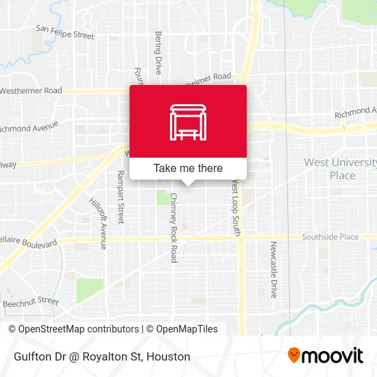 Mapa de Gulfton Dr @ Royalton St