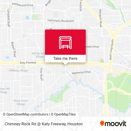 Chimney Rock Rd @ Katy Freeway map