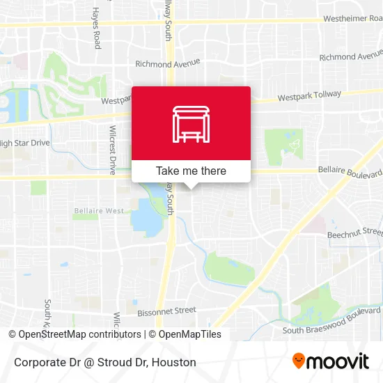 Corporate Dr @ Stroud Dr map