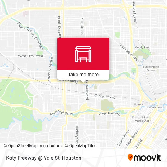 Mapa de Katy Freeway @ Yale St