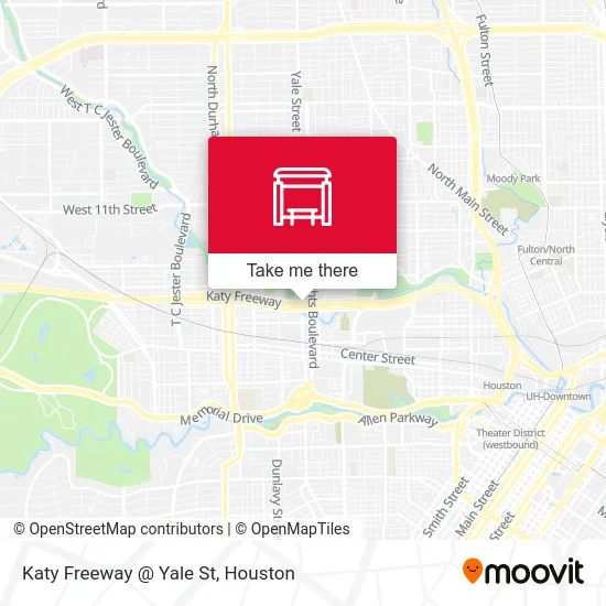 Mapa de Katy Freeway @ Yale St