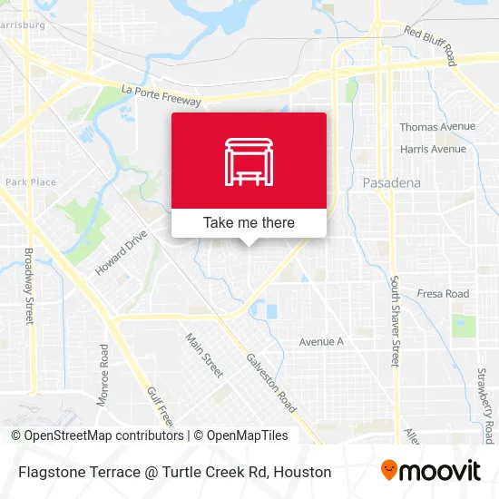 Mapa de Flagstone Terrace @ Turtle Creek Rd