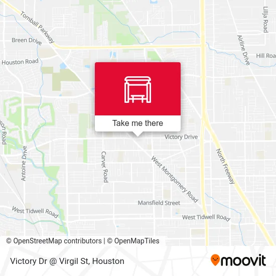 Victory Dr @ Virgil St map