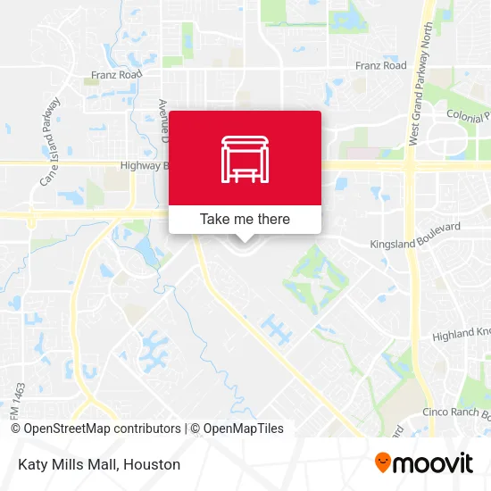 Katy Mills Mall map