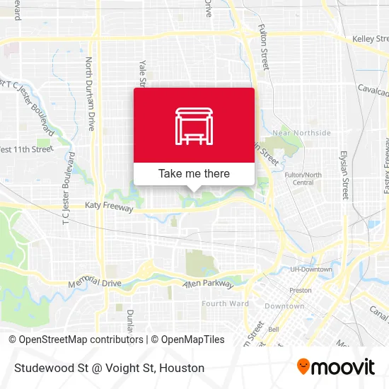 Mapa de Studewood St @ Voight St