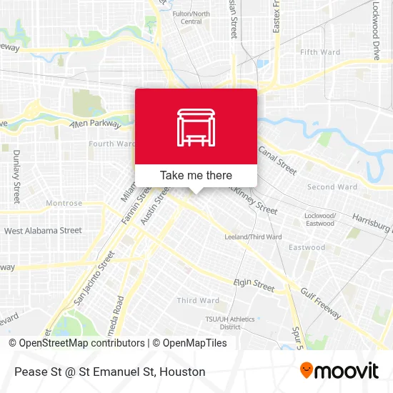 Pease St @ St Emanuel St map