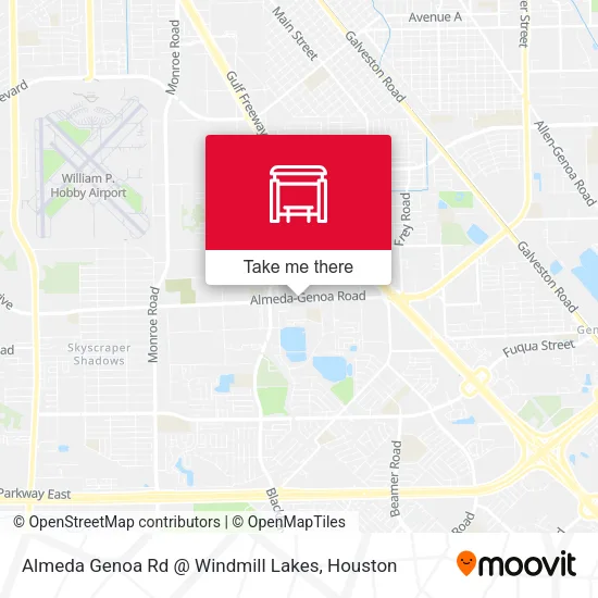 Almeda Genoa Rd @ Windmill Lakes map