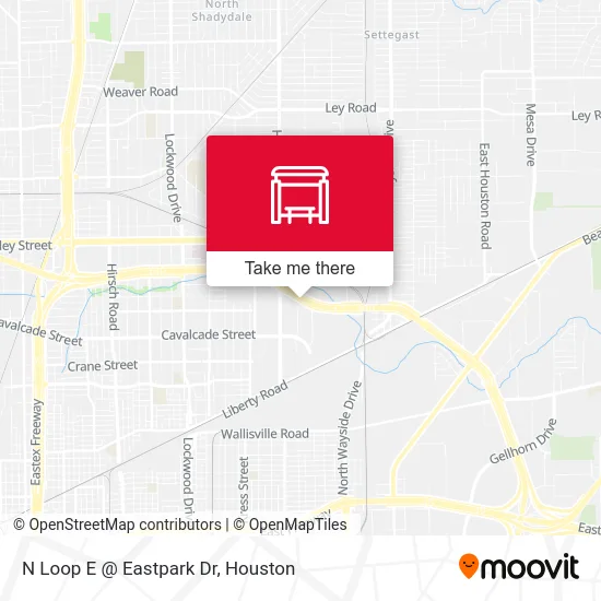 N Loop E @ Eastpark Dr map