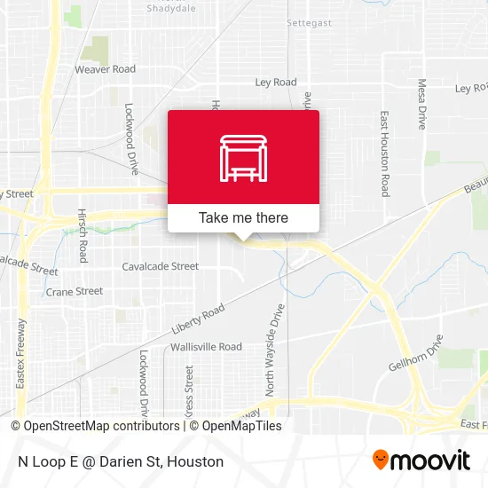 N Loop E @ Darien St map