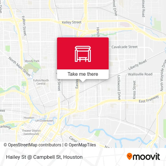 Hailey St @ Campbell St map