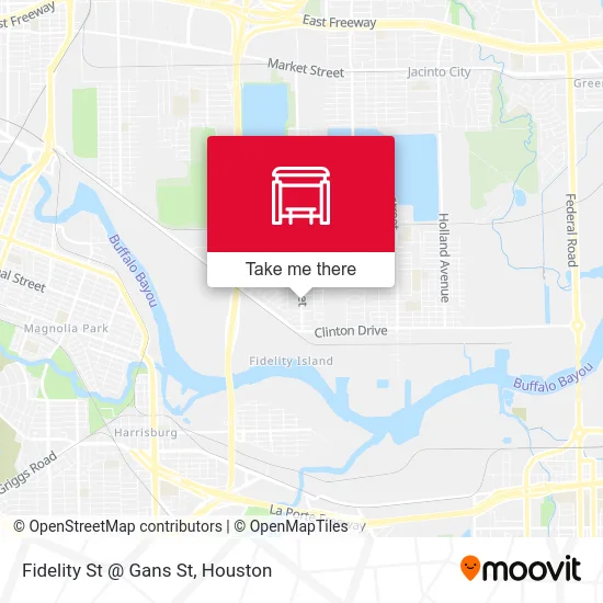 Mapa de Fidelity St @ Gans St