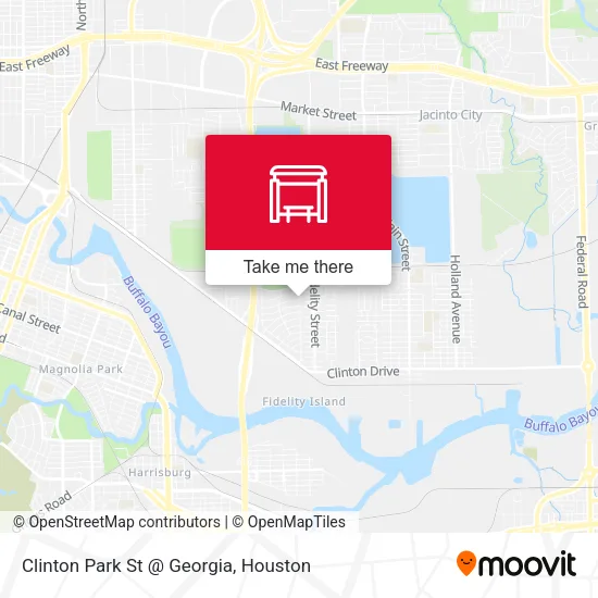 Clinton Park St @ Georgia map