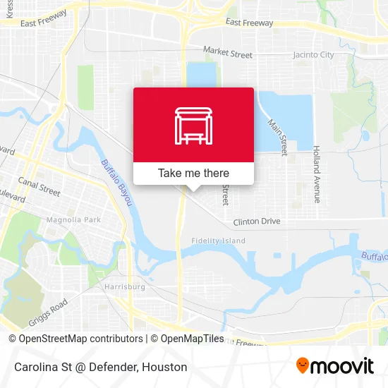 Carolina St @ Defender map