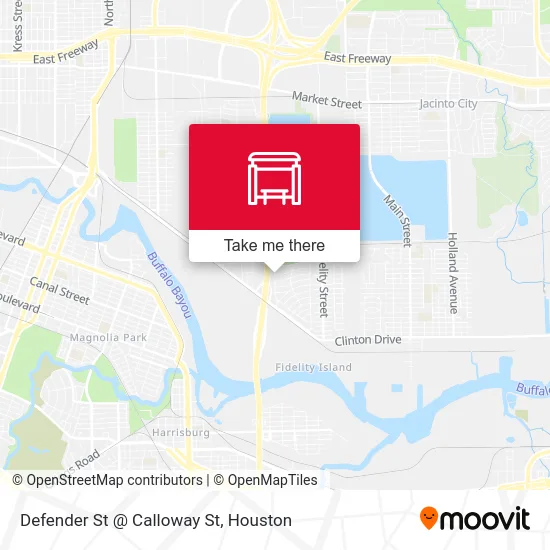 Defender St @ Calloway St map