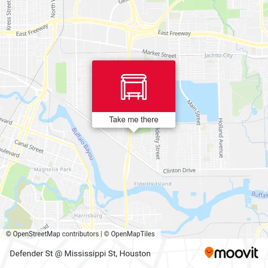 Defender St @ Mississippi St map