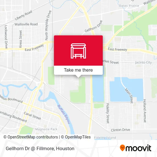 Gellhorn Dr @ Fillmore map